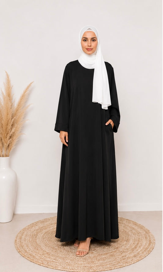 Abaya Hadzr schwarz