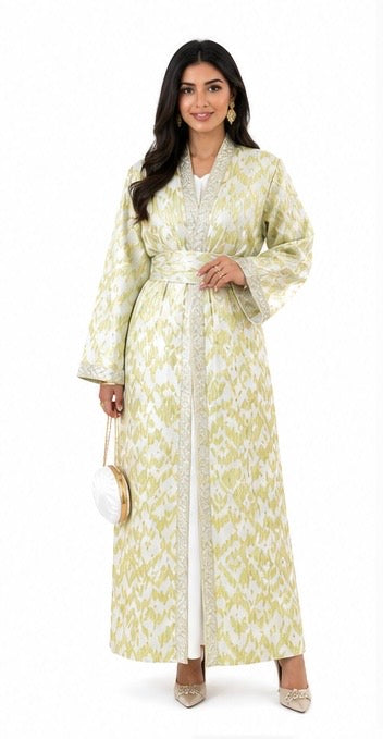 Ilyana Brokat Abaya Set