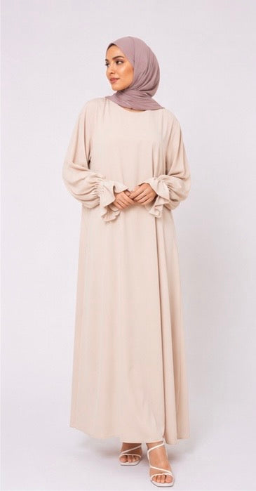 Abaya Hafsa Ivory