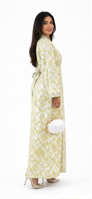 Ilyana Brokat Abaya Set