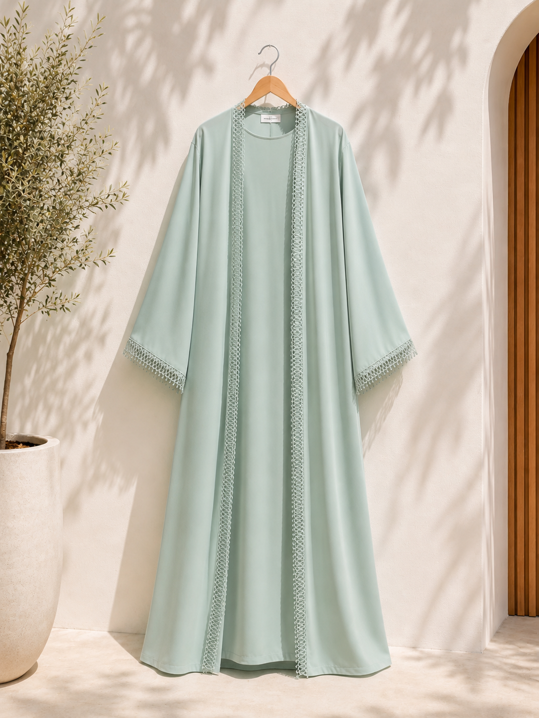 Abaya Set Mint