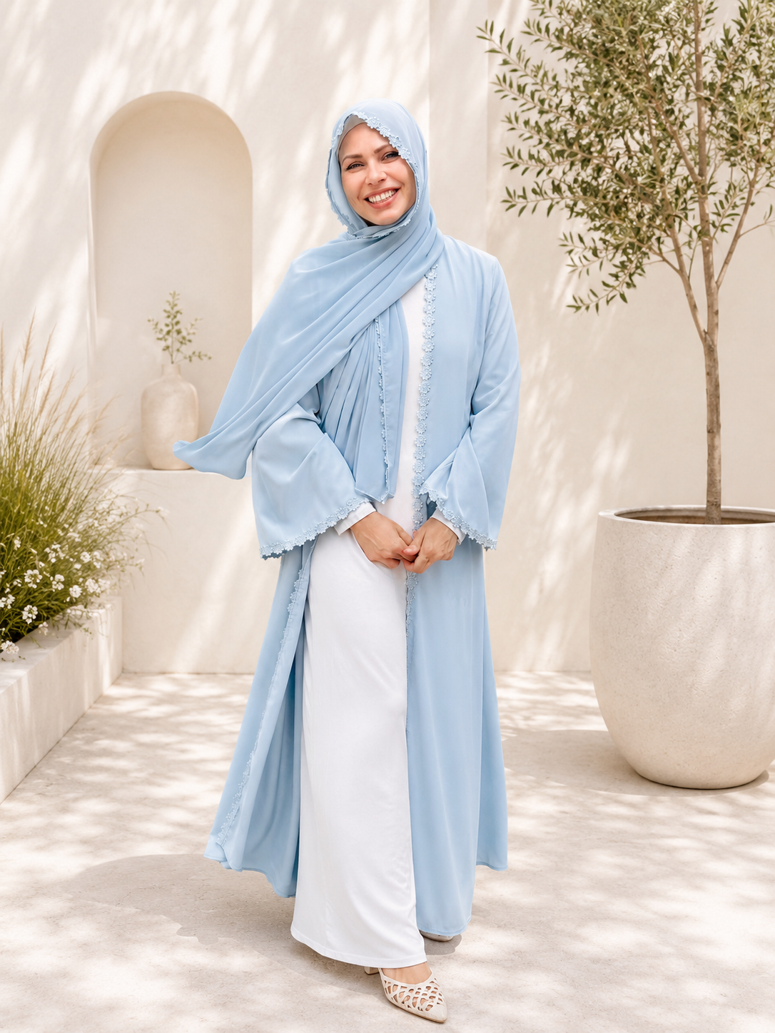 Kimono & Hijab Set Aorél