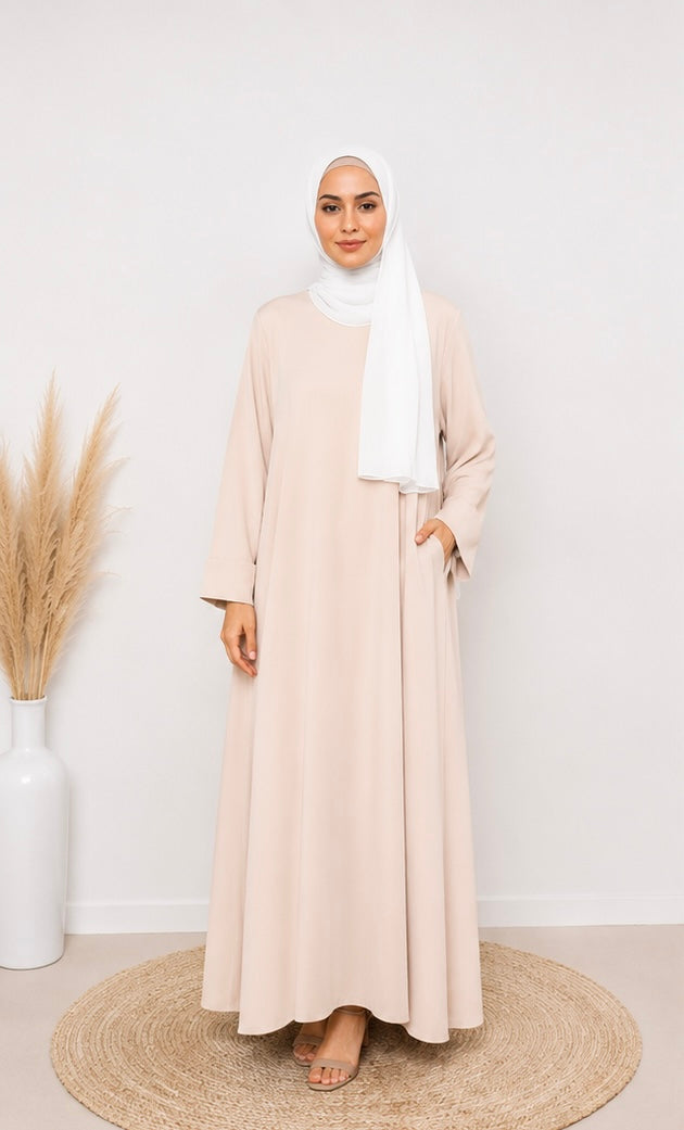 Abaya Hadzr beige