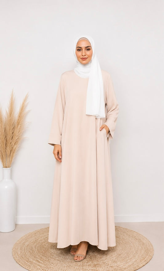 Abaya Hadzr beige