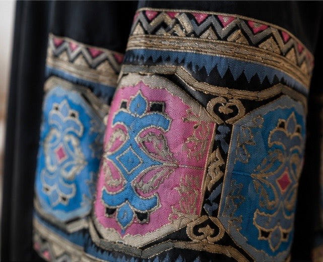 Samya Besticktes Abaya Kleid
