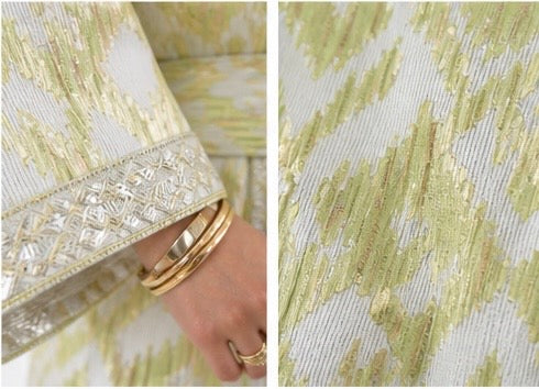 Ilyana Brokat Abaya Set