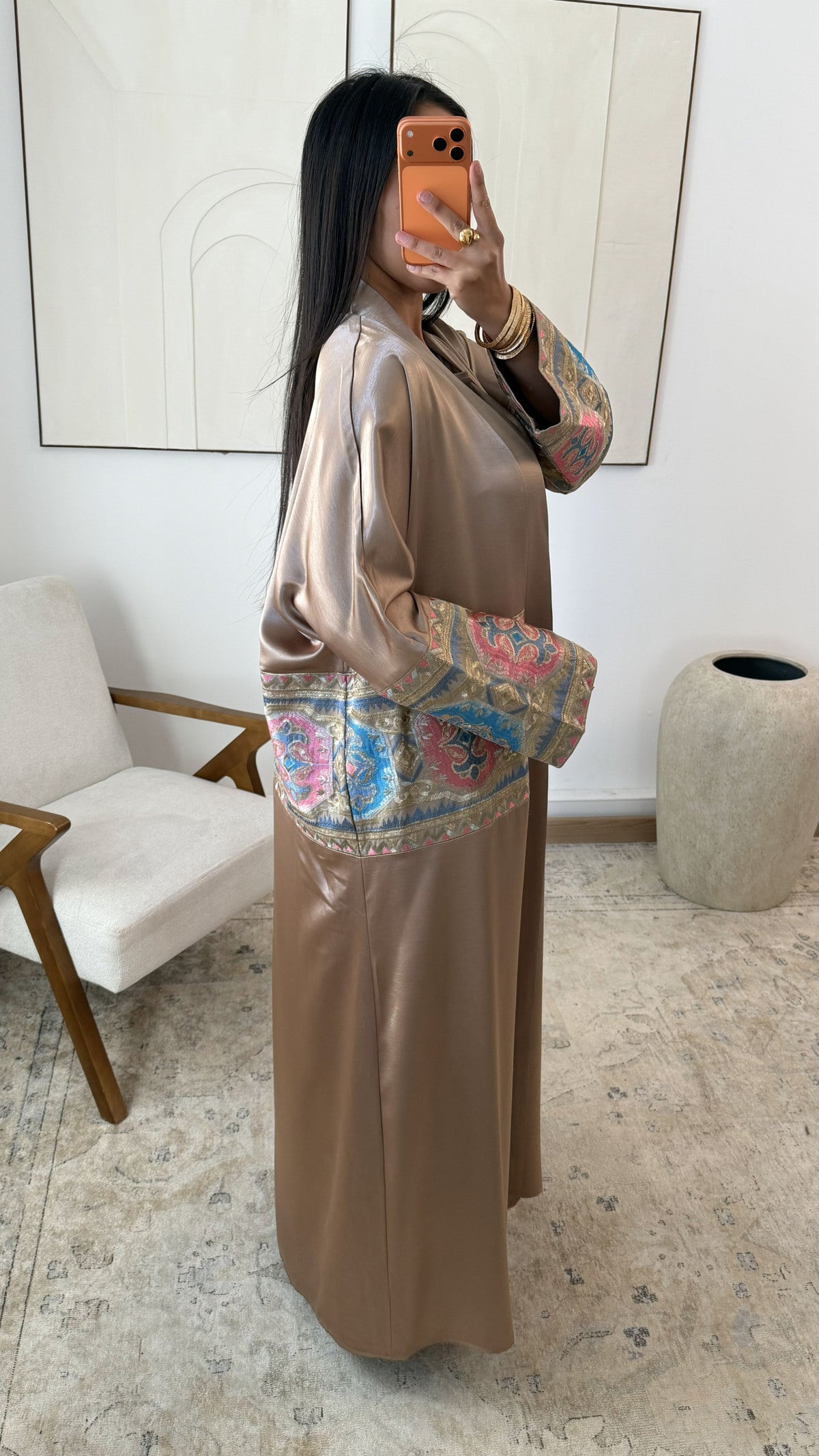Samya Besticktes Abaya Kleid