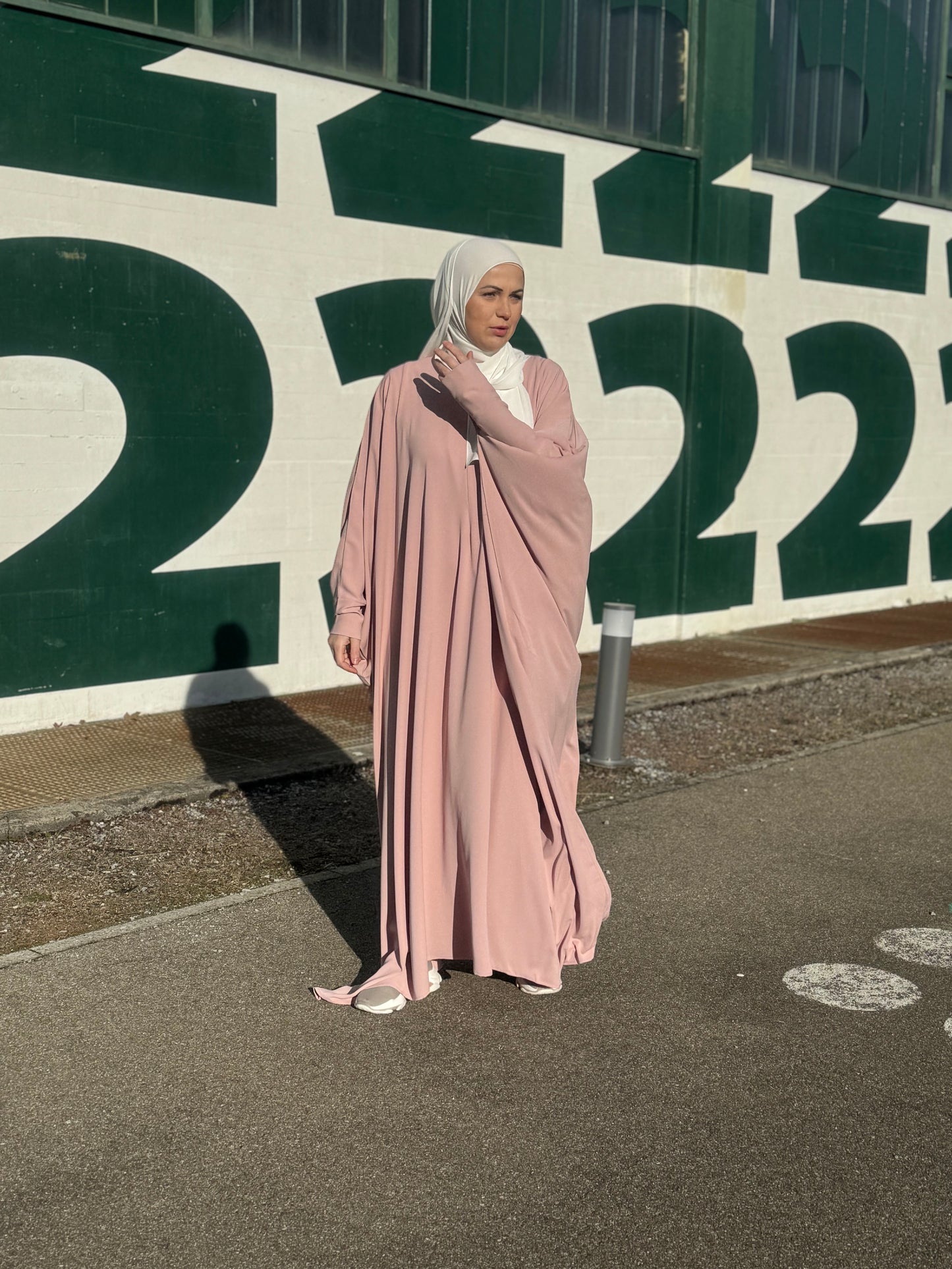 Medina Silk Abaya „Rose“