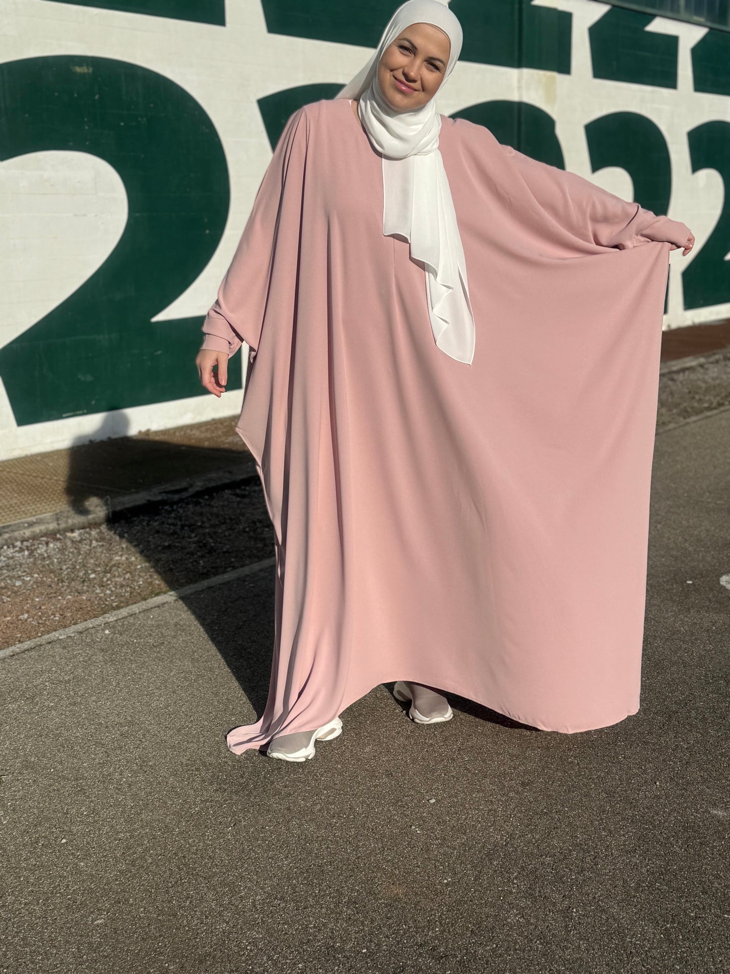 Medina Silk Abaya „Rose“