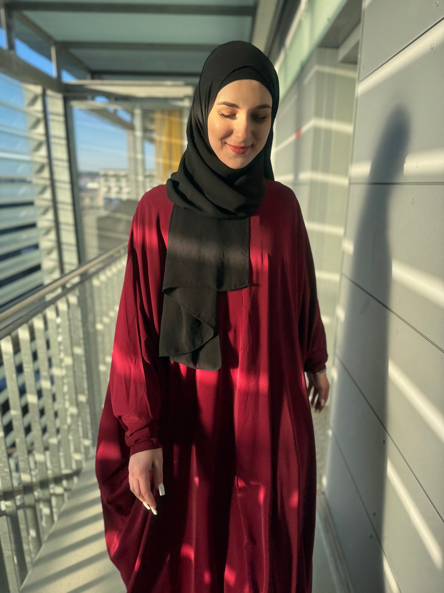 Medina Silk Abaya „Rose“